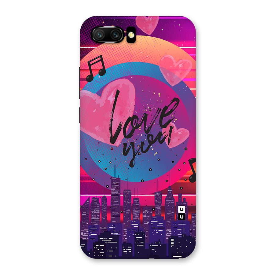 Music City Love Back Case for Honor 10