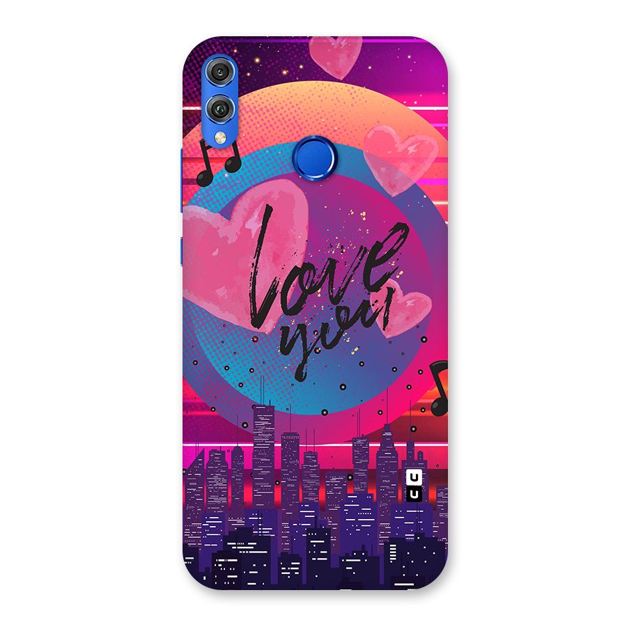 Music City Love Back Case for Honor 8X