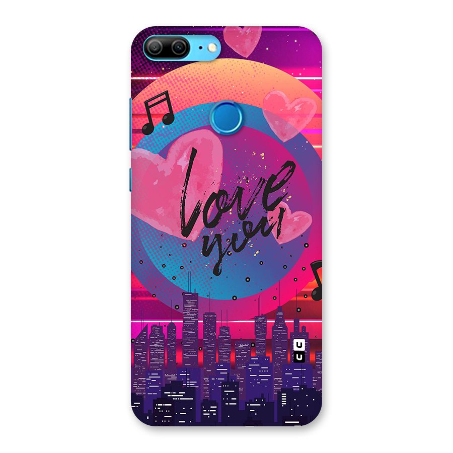 Music City Love Back Case for Honor 9 Lite