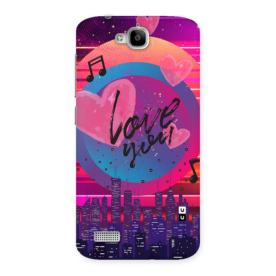 Music City Love Back Case for Honor Holly