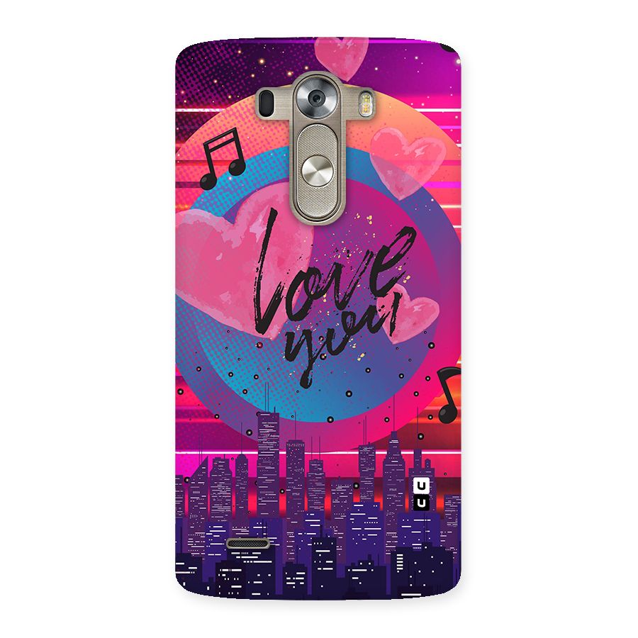 Music City Love Back Case for LG G3