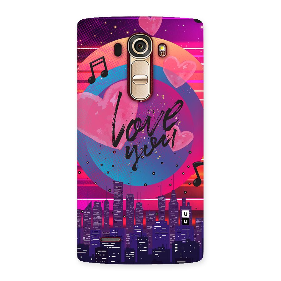 Music City Love Back Case for LG G4