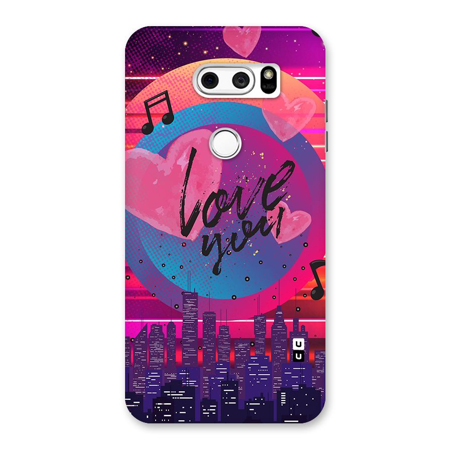Music City Love Back Case for LG V30