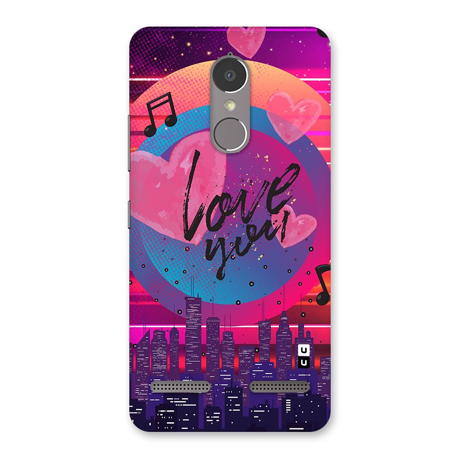 Music City Love Back Case for Lenovo K6