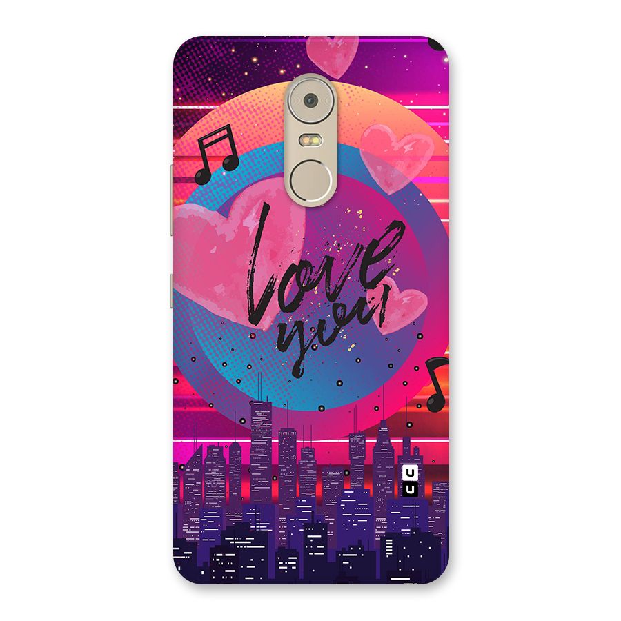 Music City Love Back Case for Lenovo K6 Note