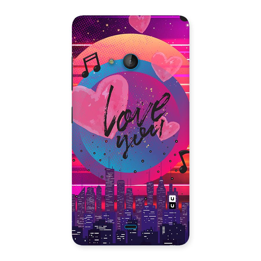 Music City Love Back Case for Lumia 540