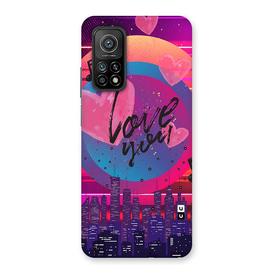 Music City Love Back Case for Mi 10T Pro 5G