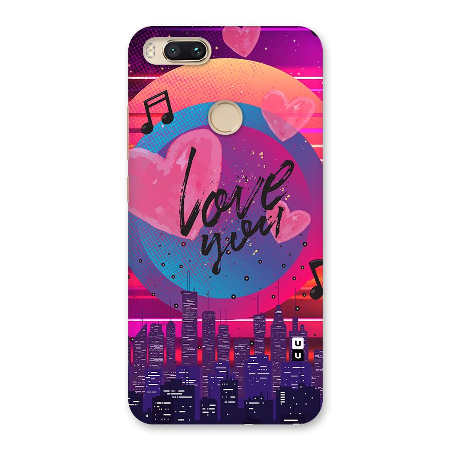 Music City Love Back Case for Mi A1