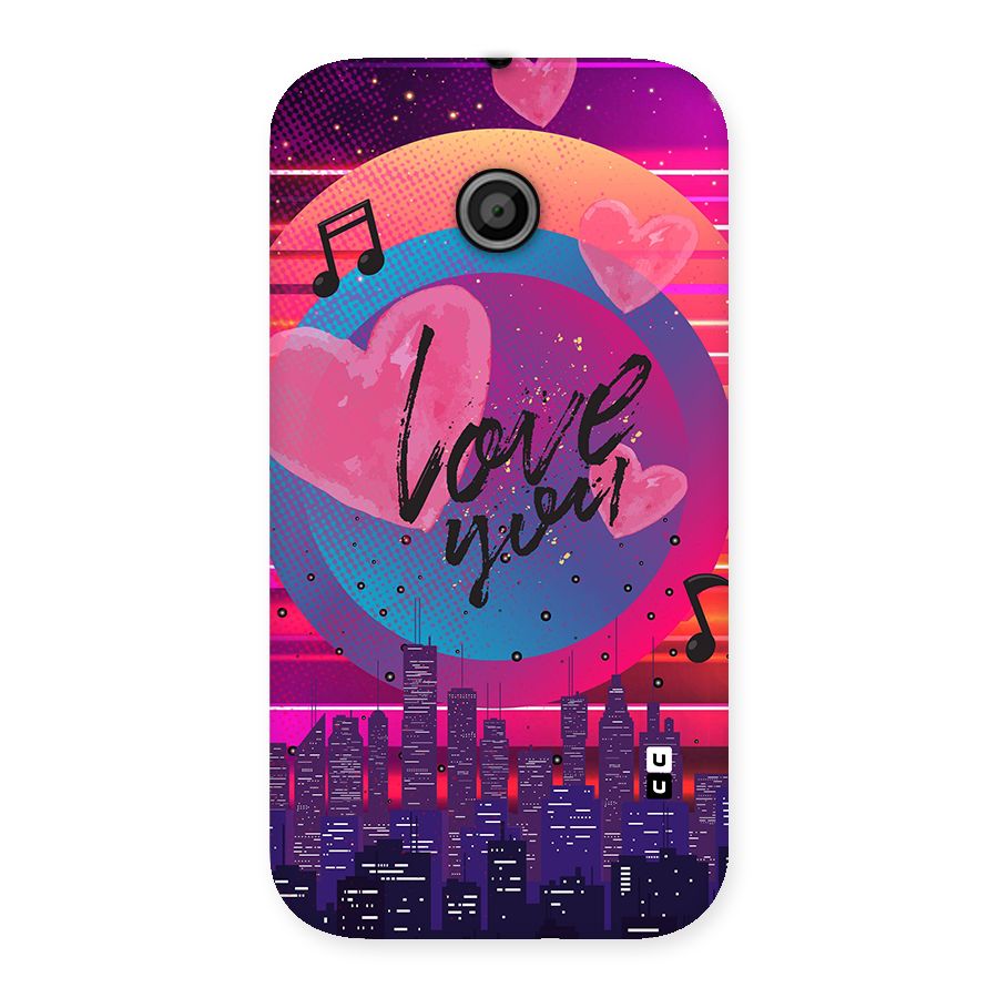 Music City Love Back Case for Moto E