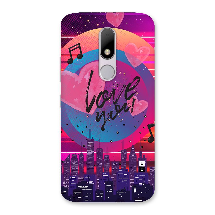 Music City Love Back Case for Moto M