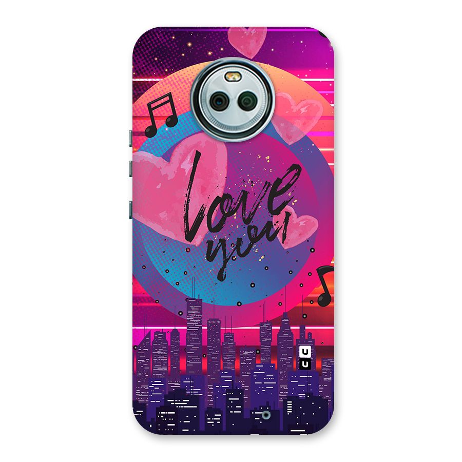 Music City Love Back Case for Moto X4
