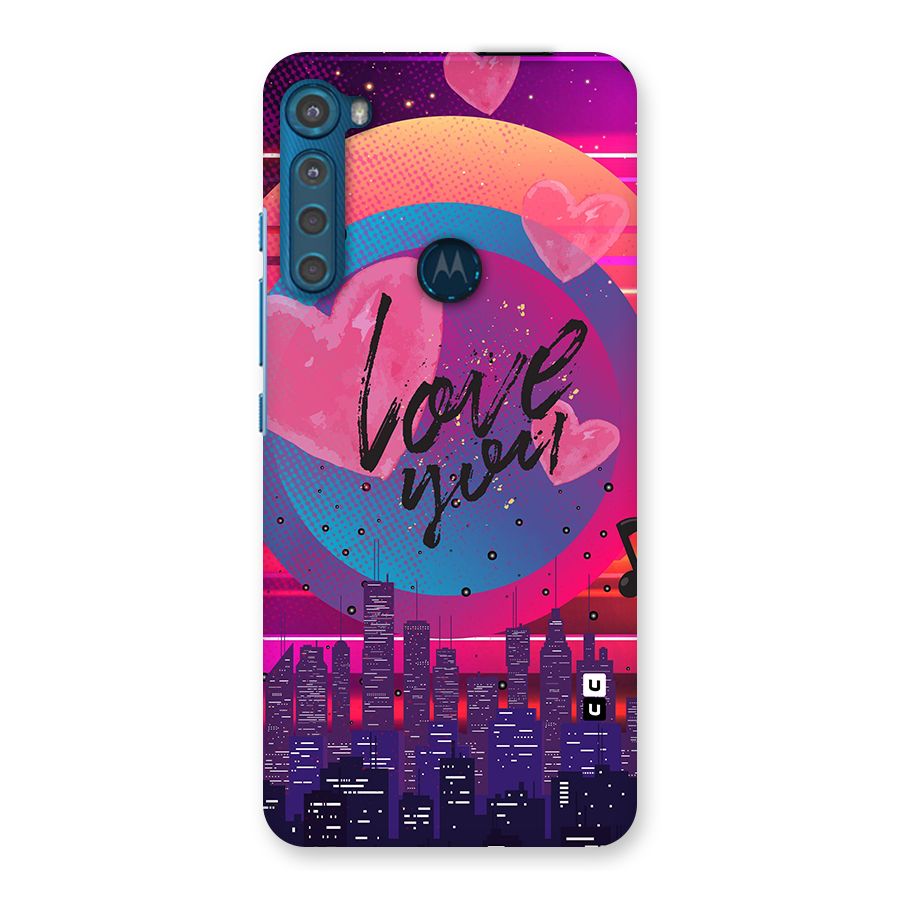Music City Love Back Case for Motorola One Fusion Plus