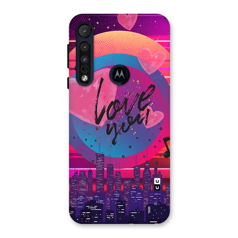 Music City Love Back Case for Motorola One Macro