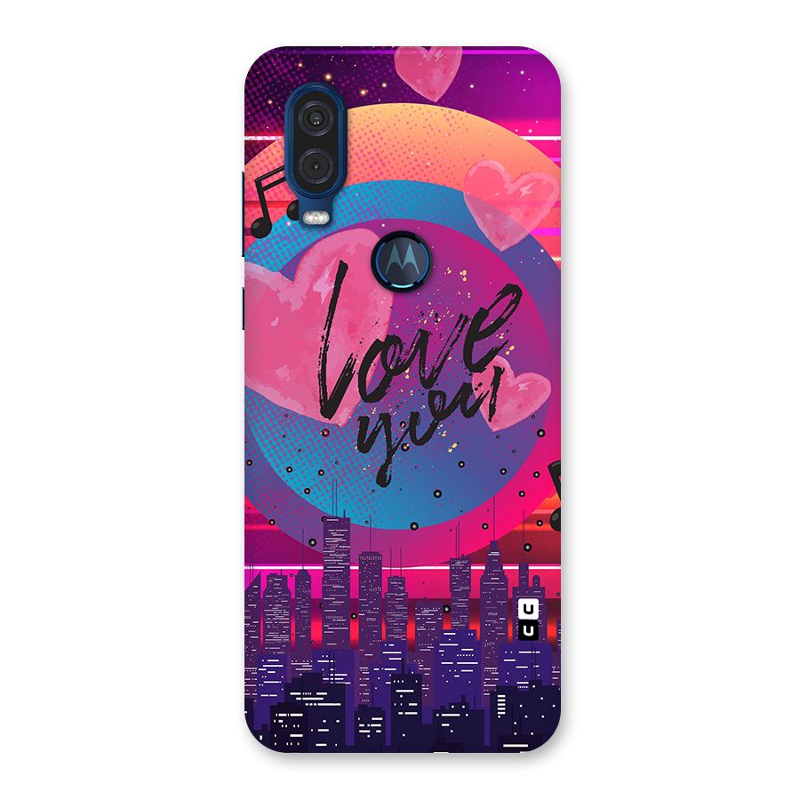 Music City Love Back Case for Motorola One Vision