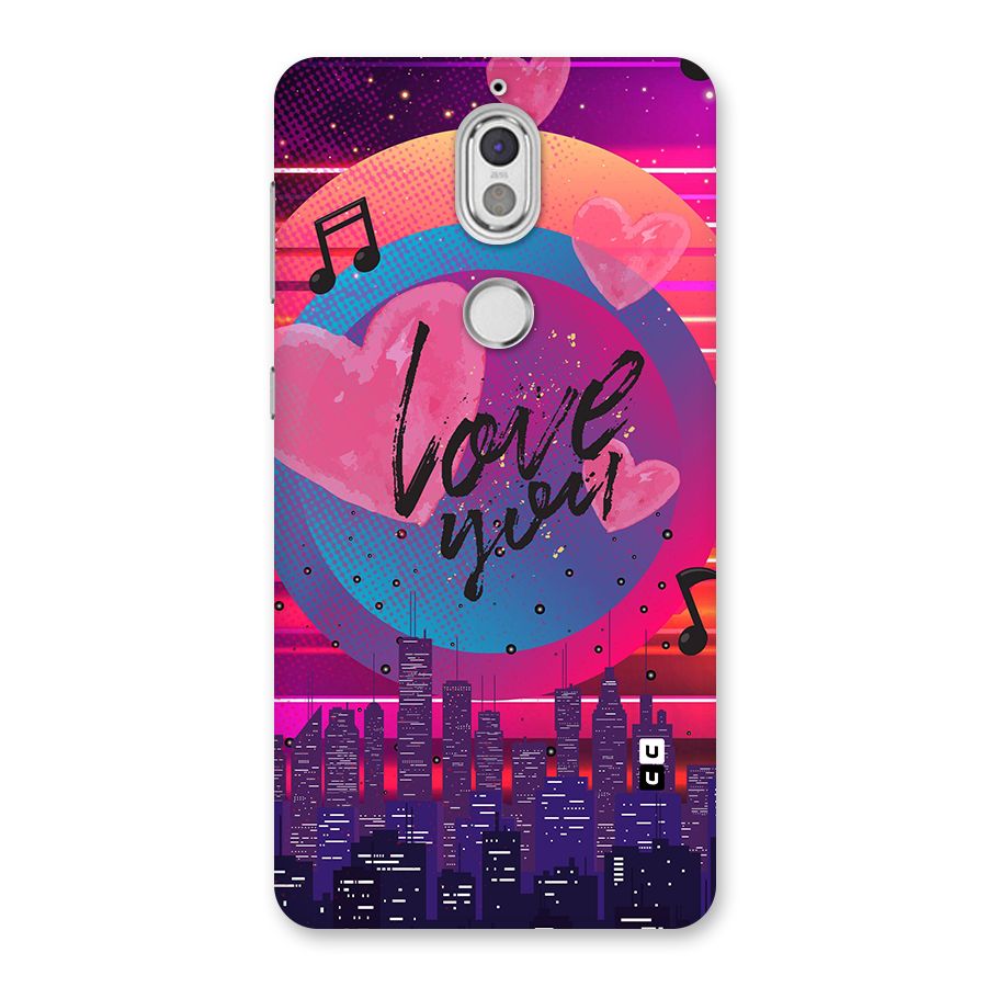 Music City Love Back Case for Nokia 7
