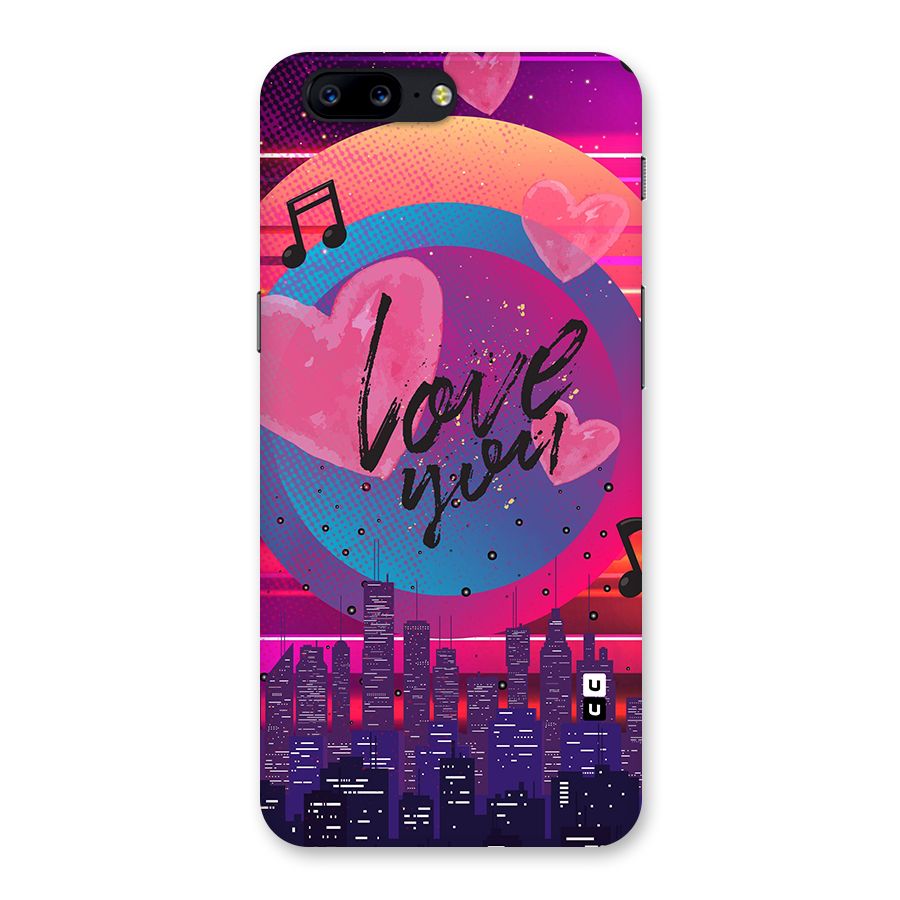 Music City Love Back Case for OnePlus 5
