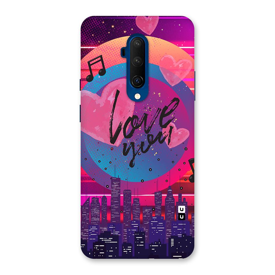 Music City Love Back Case for OnePlus 7T Pro