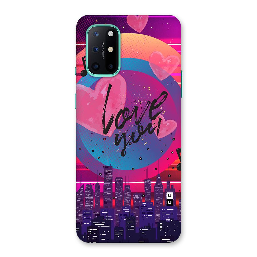 Music City Love Back Case for OnePlus 8T
