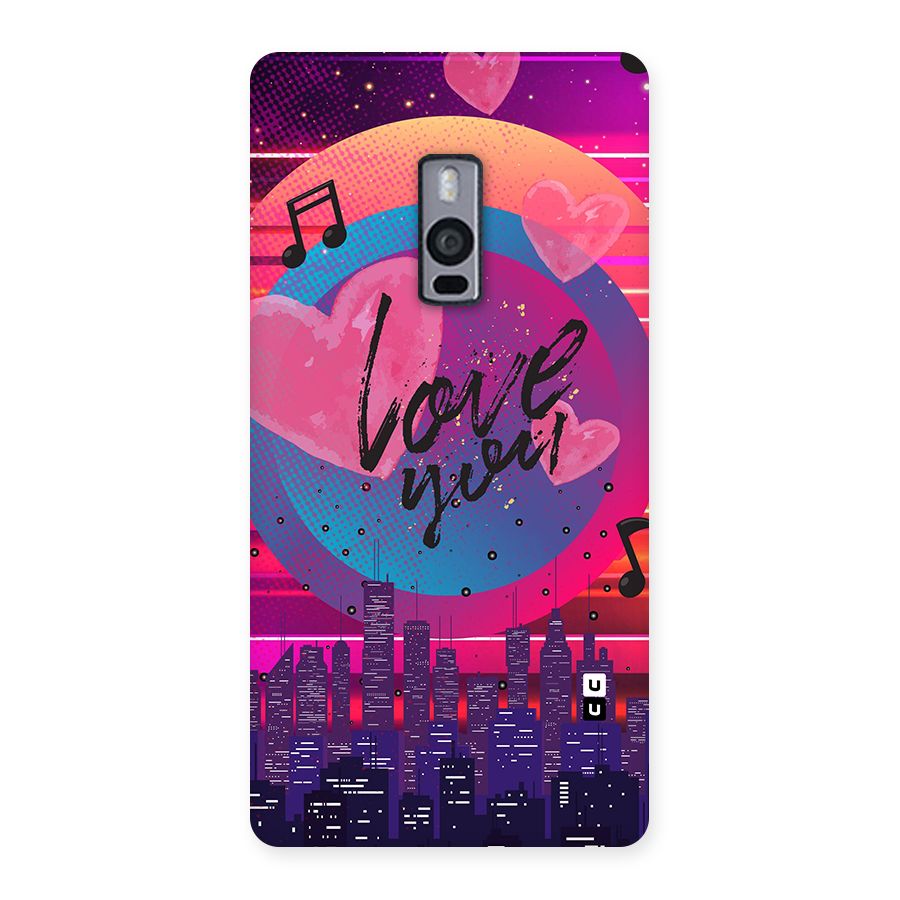 Music City Love Back Case for OnePlus Two