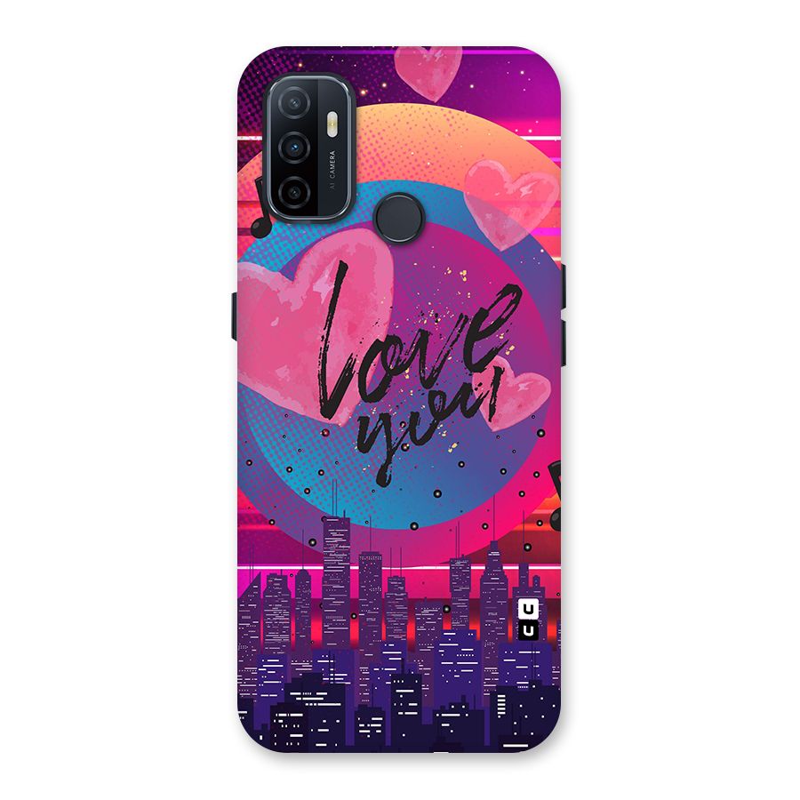 Music City Love Back Case for Oppo A32