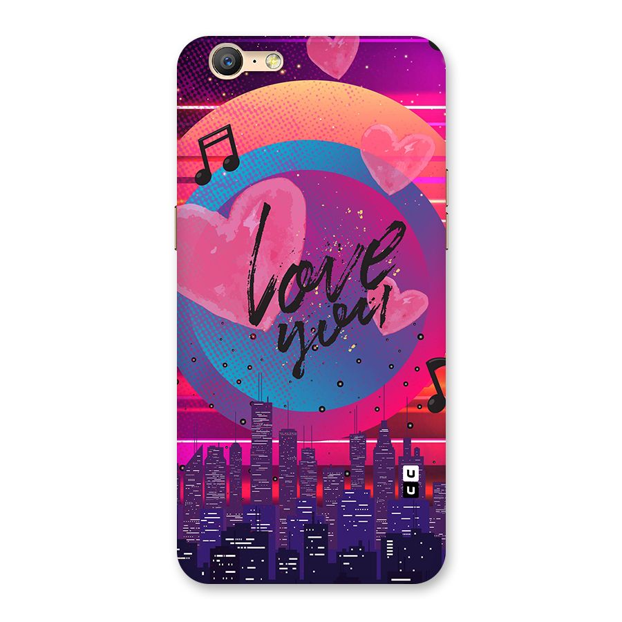 Music City Love Back Case for Oppo A39