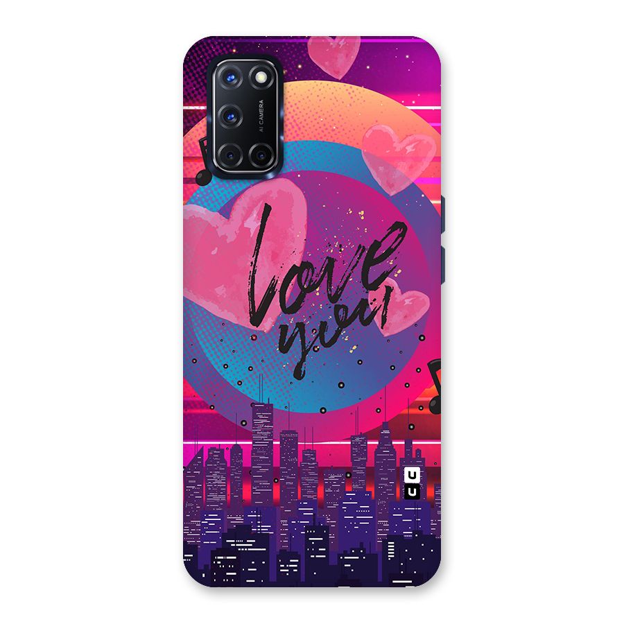 Music City Love Back Case for Oppo A52