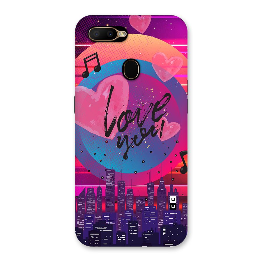 Music City Love Back Case for Oppo A5s