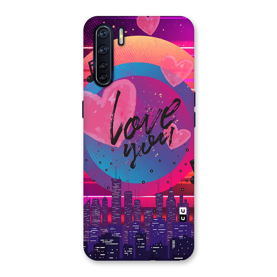 Music City Love Back Case for Oppo F15