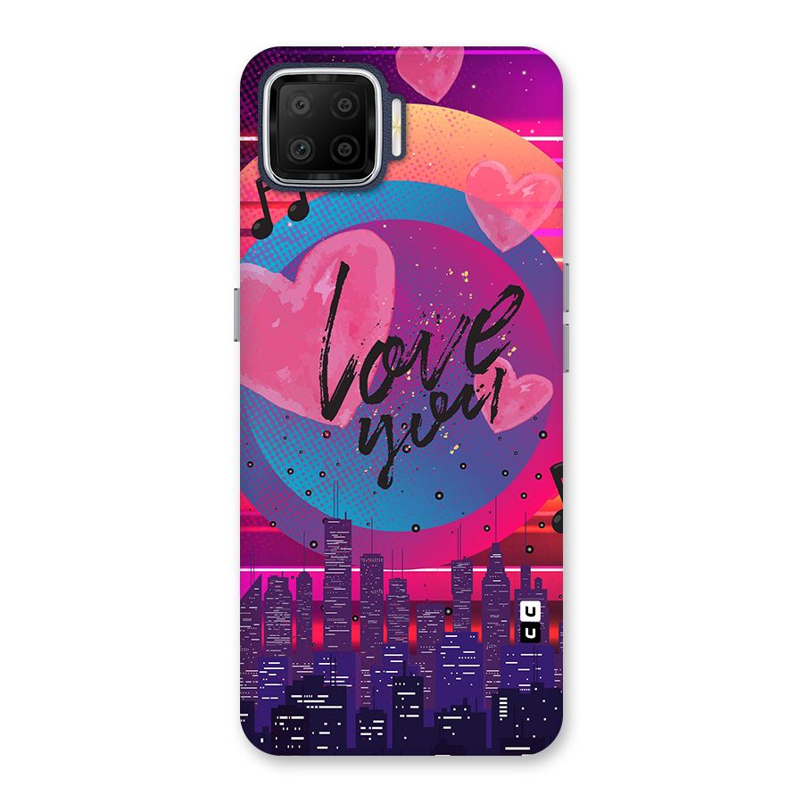 Music City Love Back Case for Oppo F17