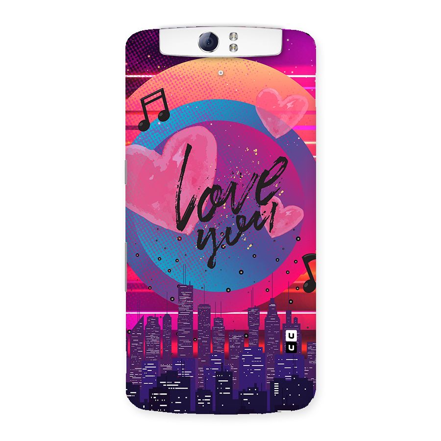 Music City Love Back Case for Oppo N1