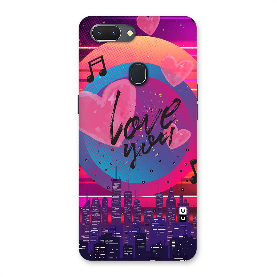 Music City Love Back Case for Oppo Realme 2