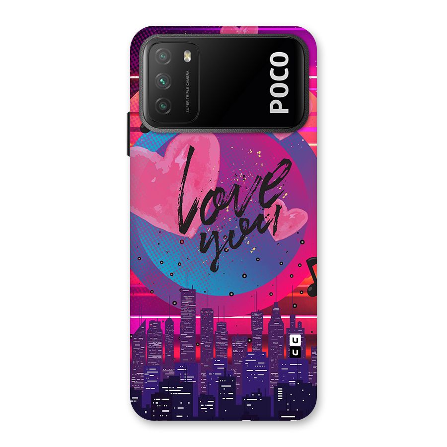 Music City Love Back Case for Poco M3