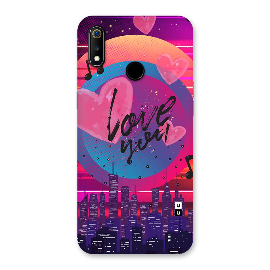 Music City Love Back Case for Realme 3