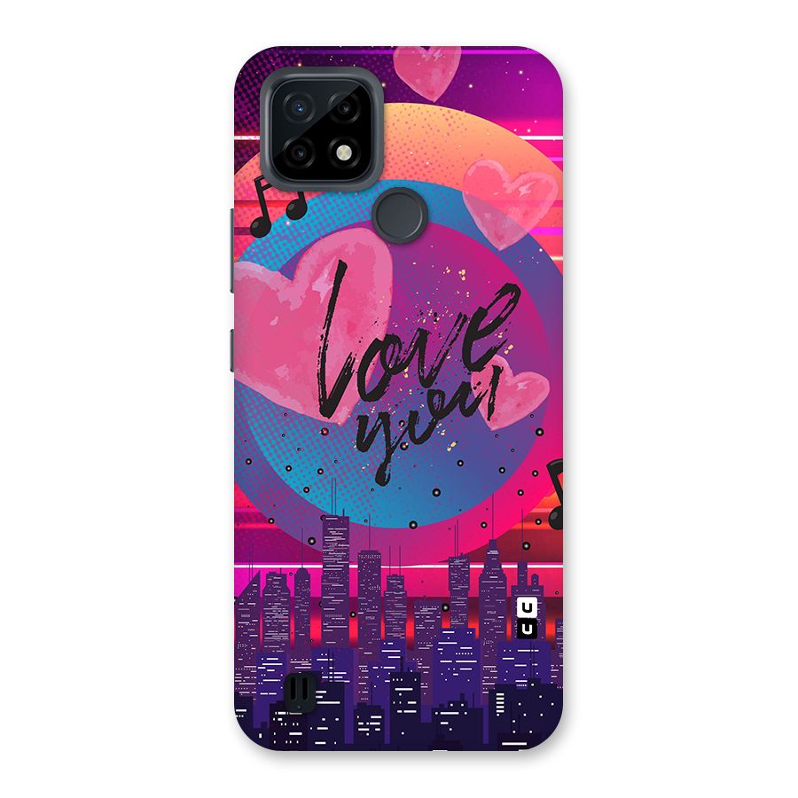 Music City Love Back Case for Realme C21