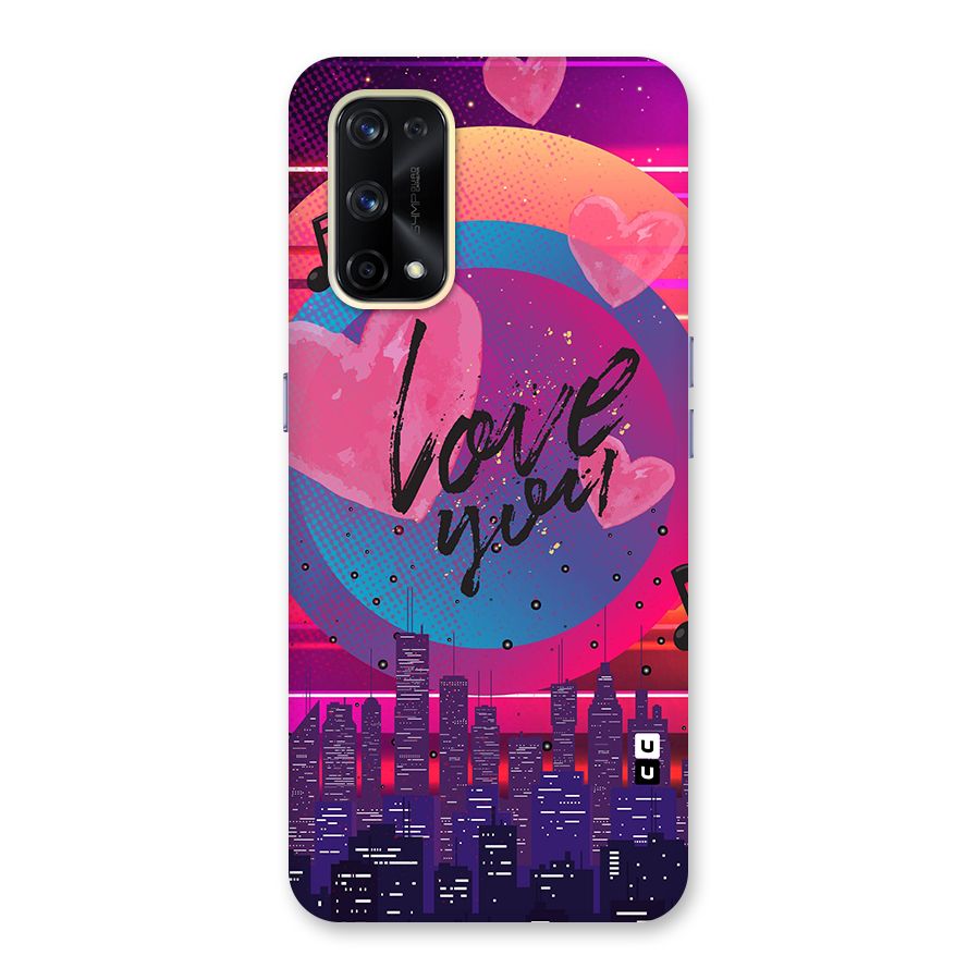 Music City Love Glass Back Case for Realme X7 Pro