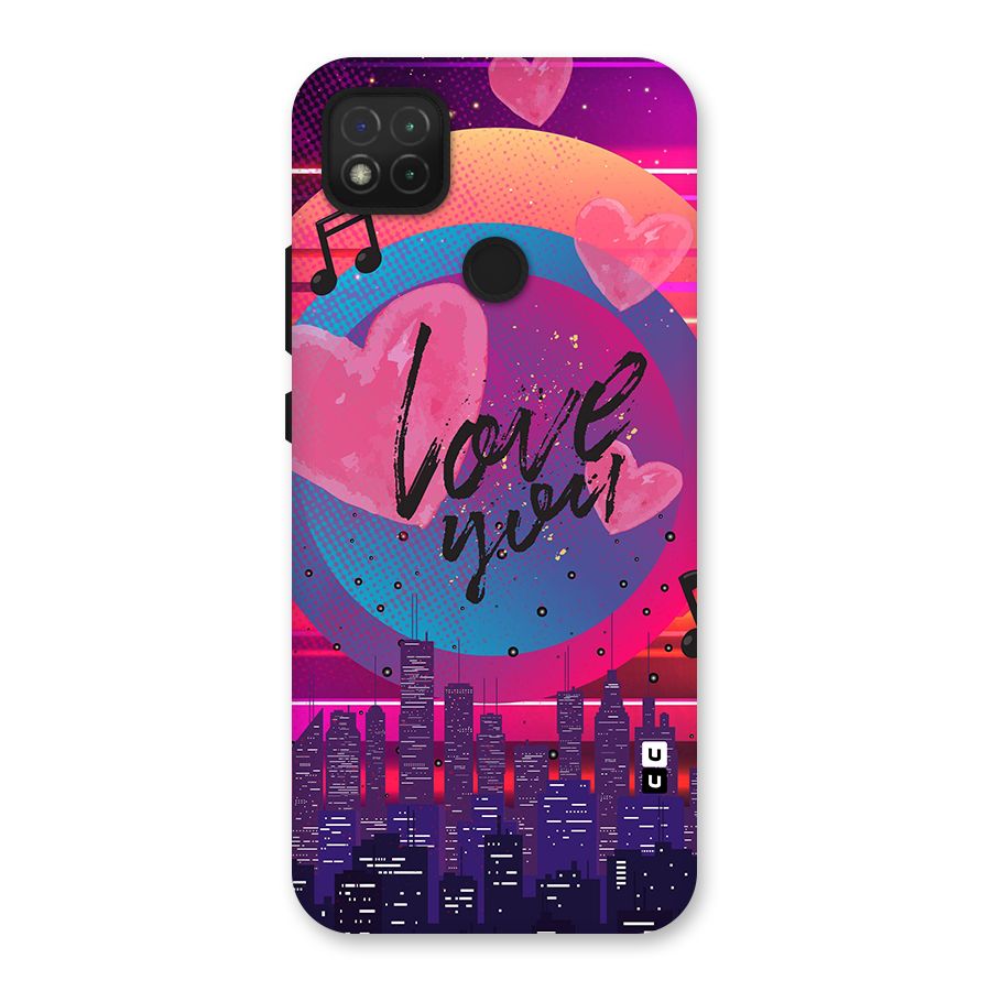 Music City Love Back Case for Redmi 9C