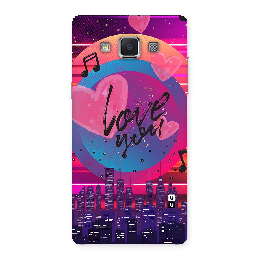 Music City Love Back Case for Samsung Galaxy A5