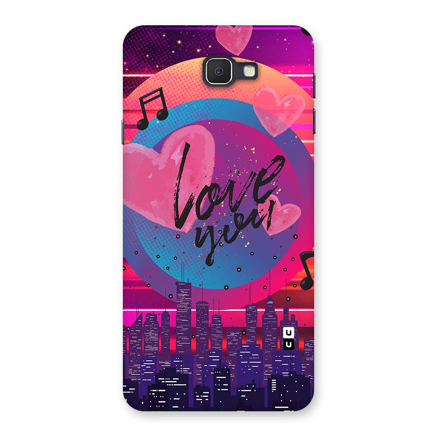 Music City Love Back Case for Samsung Galaxy J7 Prime