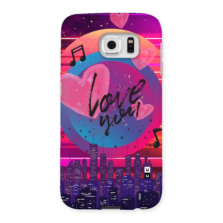 Music City Love Back Case for Samsung Galaxy S6