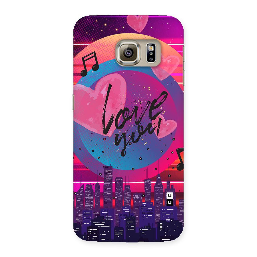 Music City Love Back Case for Samsung Galaxy S6 Edge