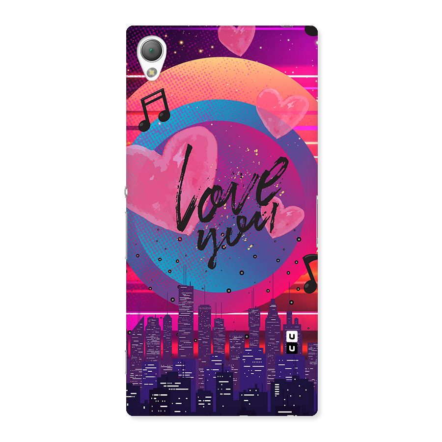 Music City Love Back Case for Sony Xperia Z3