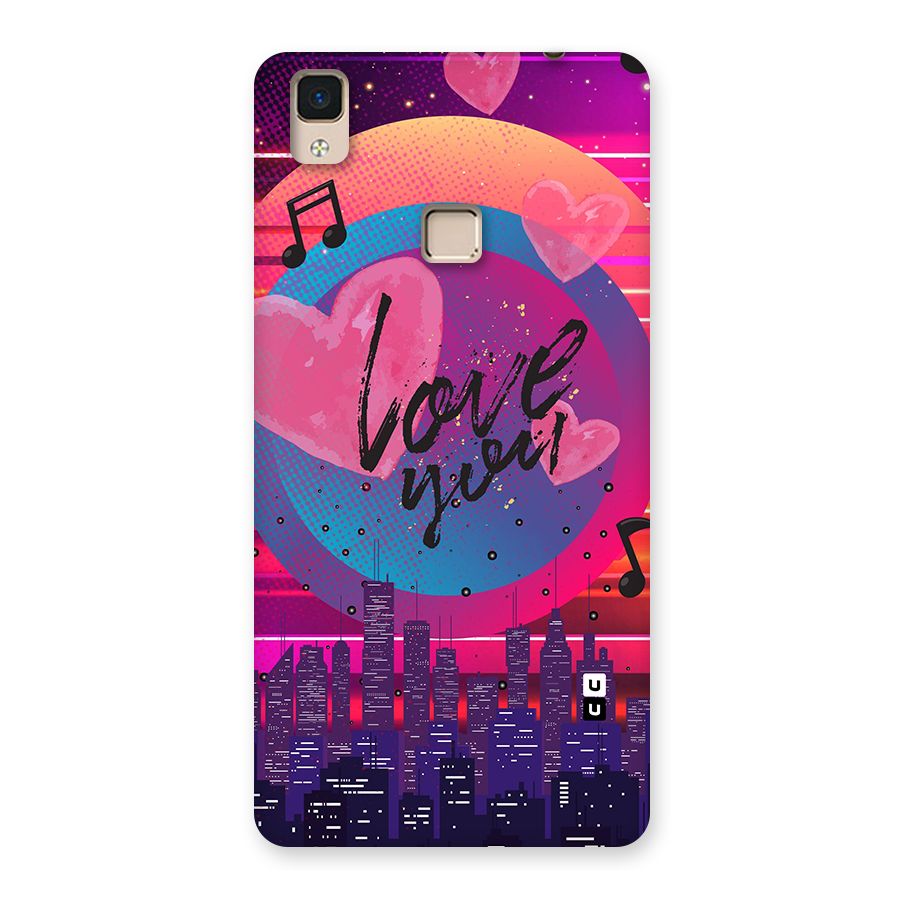 Music City Love Back Case for V3 Max