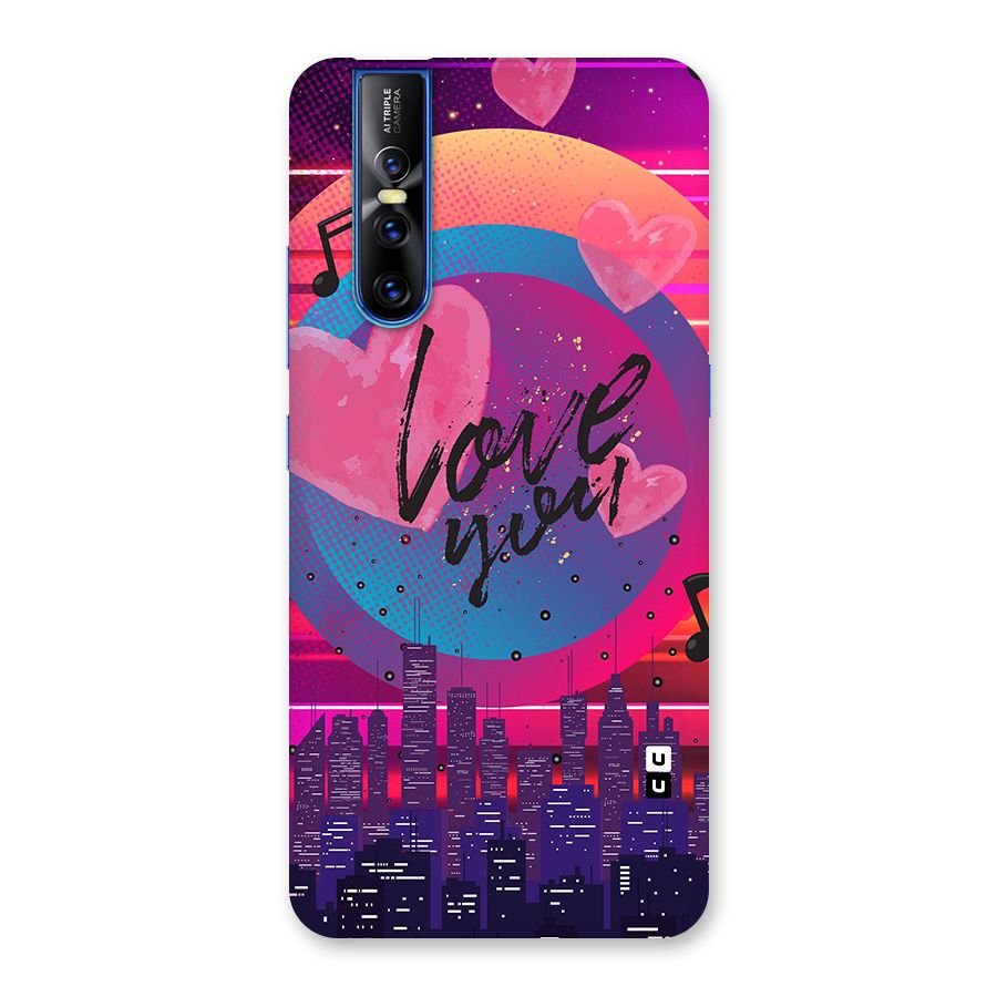 Music City Love Back Case for Vivo V15 Pro