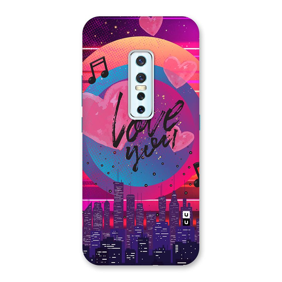 Music City Love Back Case for Vivo V17 Pro
