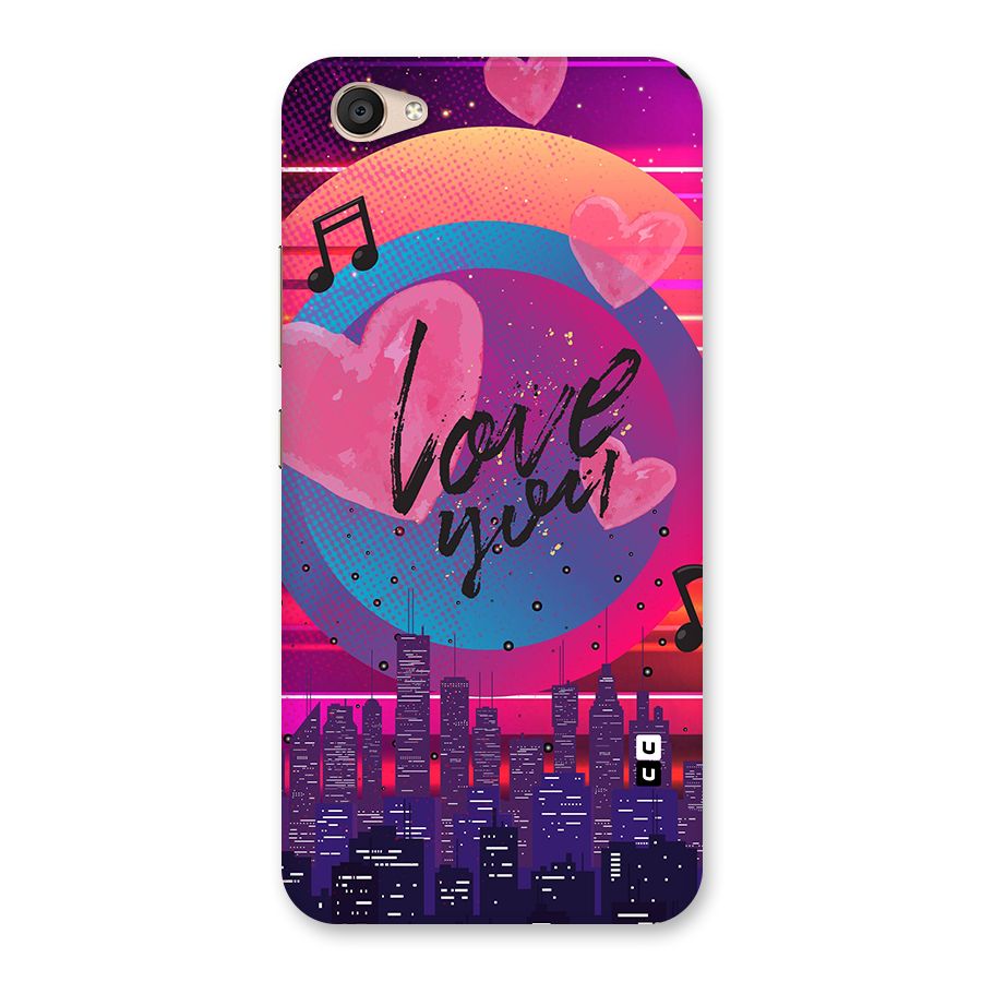 Music City Love Back Case for Vivo V5 Plus