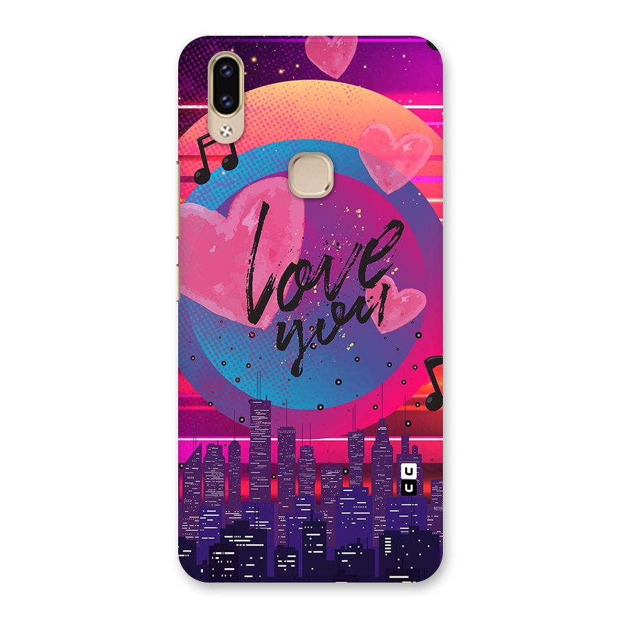 Music City Love Back Case for Vivo V9 Youth