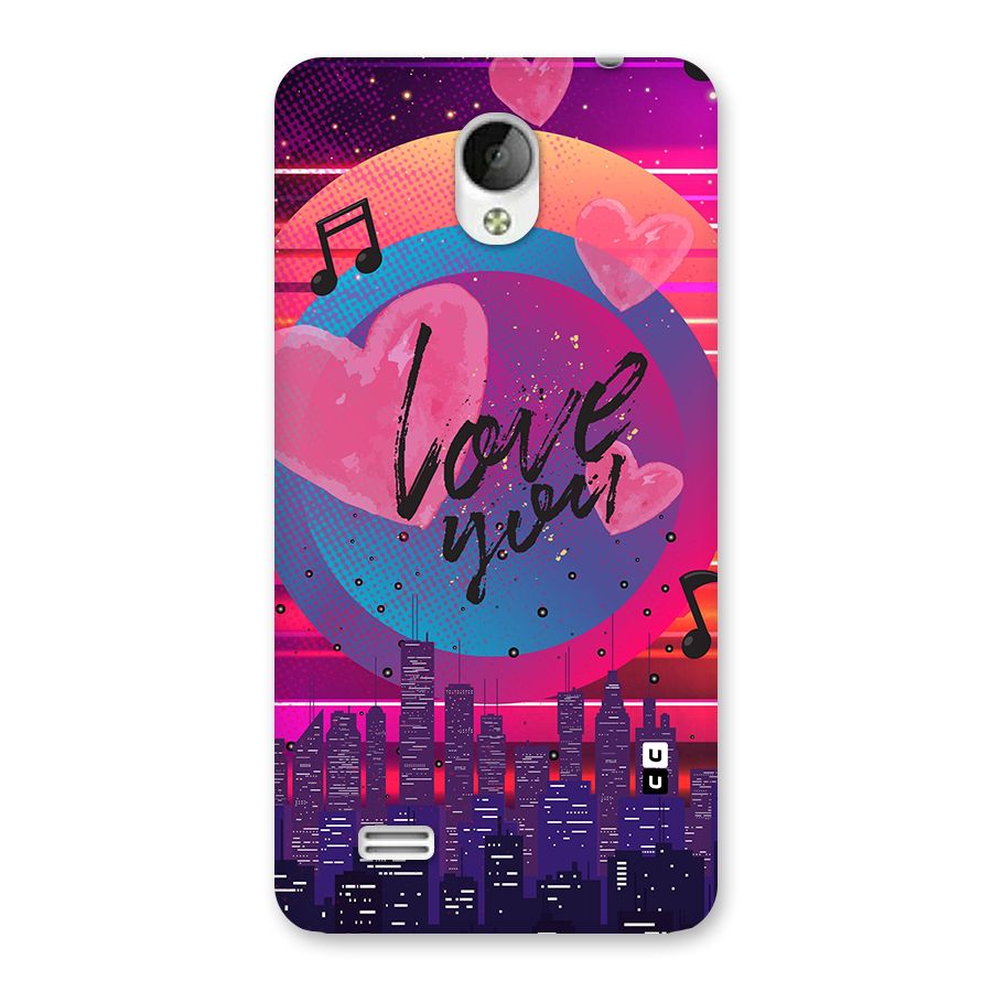 Music City Love Back Case for Vivo Y21
