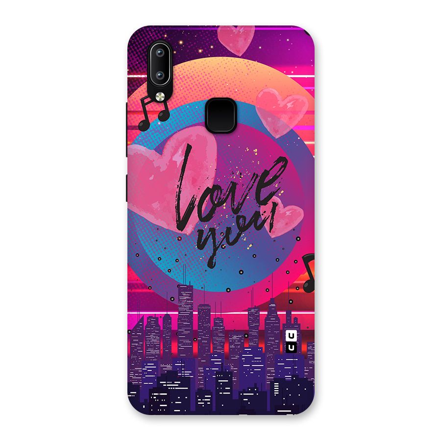 Music City Love Back Case for Vivo Y93