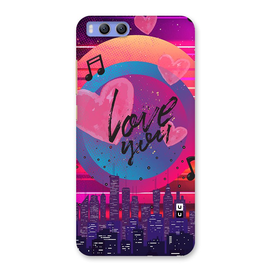 Music City Love Back Case for Xiaomi Mi 6