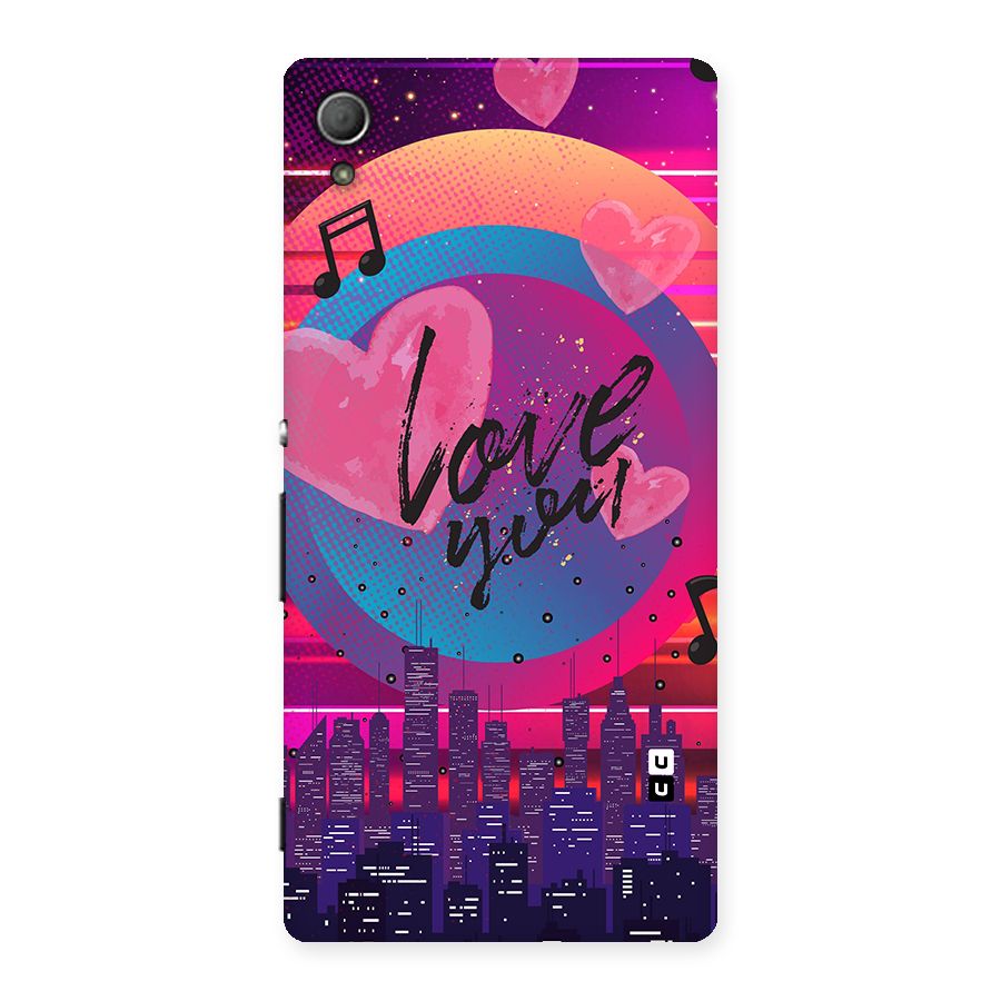 Music City Love Back Case for Xperia Z4